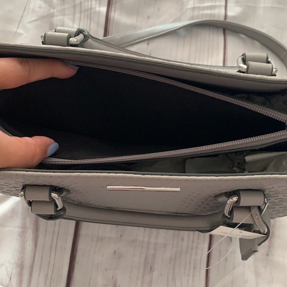 NWT Nine West "You and Me" Gray Handbag/Shoulder Bag - Picture 7 of 14
